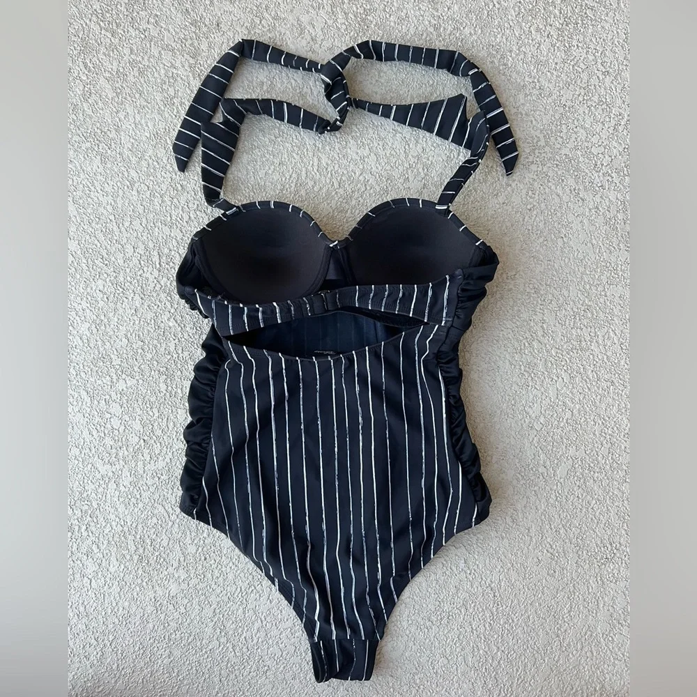 Disney The Nightmare Before Christmas Jack Skellington One Piece Swimsuit S - Picture 7 of 10